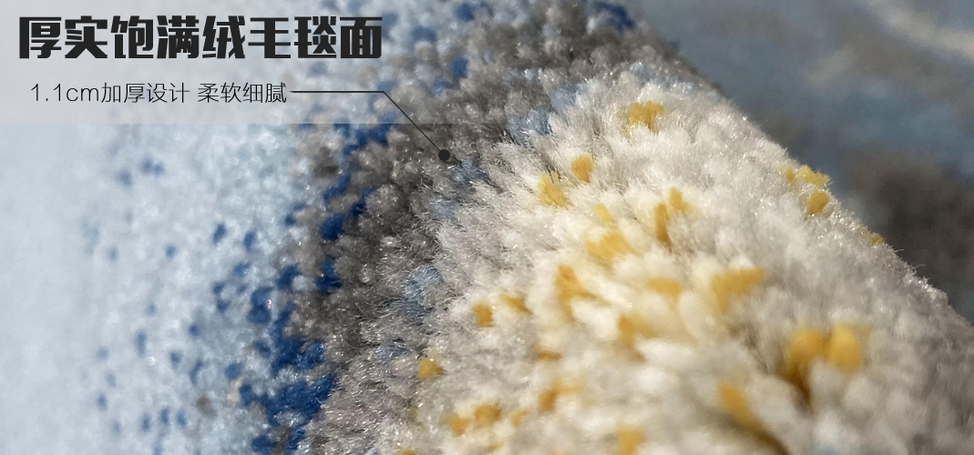 客厅地毯 威尔顿地毯 家用块毯