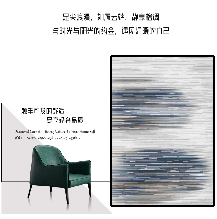 威尔顿地毯 家装地毯 客厅地毯 家居块毯 
