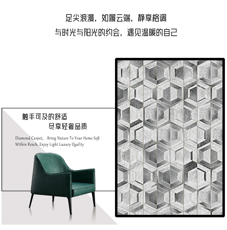 威尔顿地毯 家装地毯 客厅地毯 家居块毯 