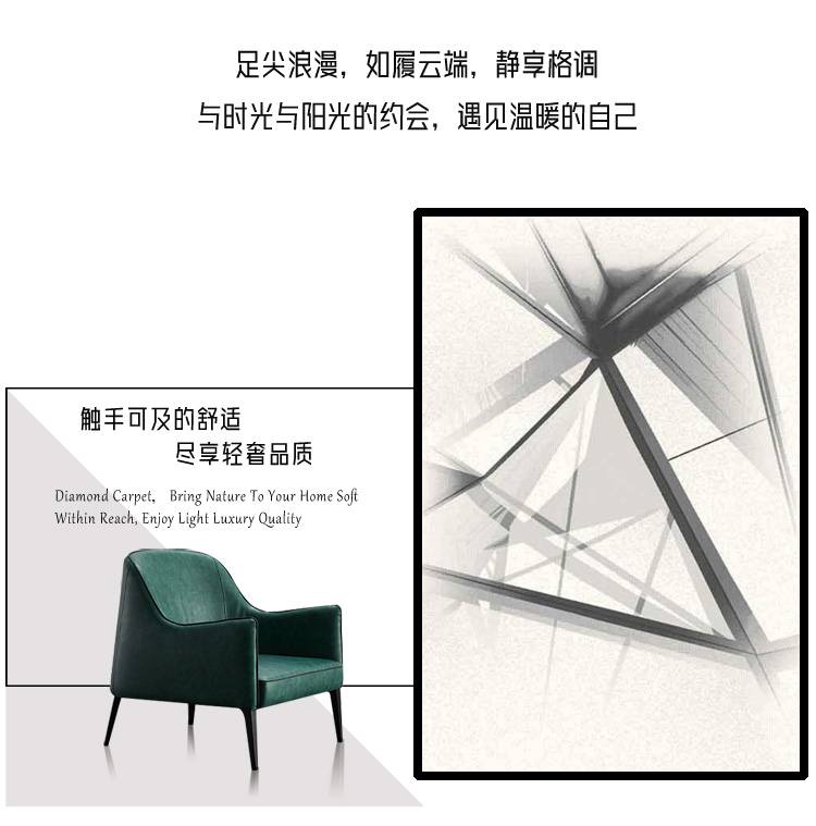 威尔顿地毯 家装地毯 客厅地毯 家居块毯 