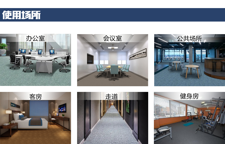 办公室地毯 客房地毯 餐厅地毯 客厅地毯 家用地毯 走道地毯