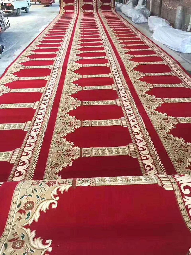 钻石地毯 红色穆斯林地毯