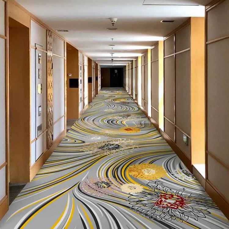 酒店走道地毯-高清印花地毯B152A