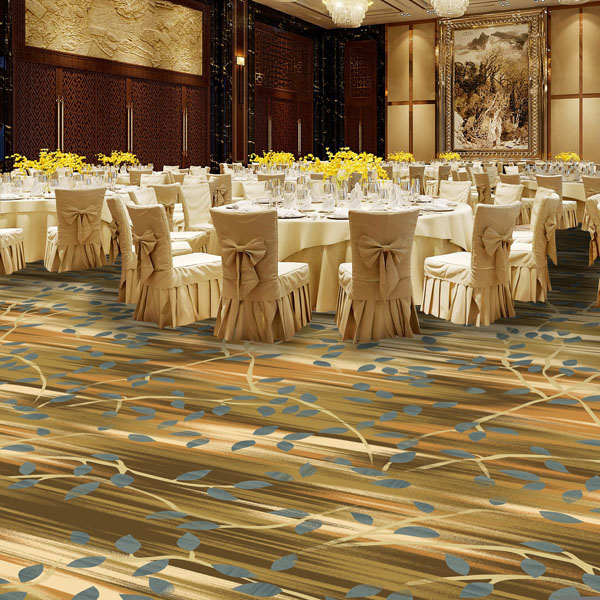 酒店地毯餐厅地毯宴会厅地毯-高清印花地毯-MS1006