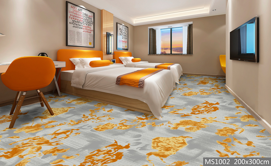 高清印花 客房地毯 宾馆地毯